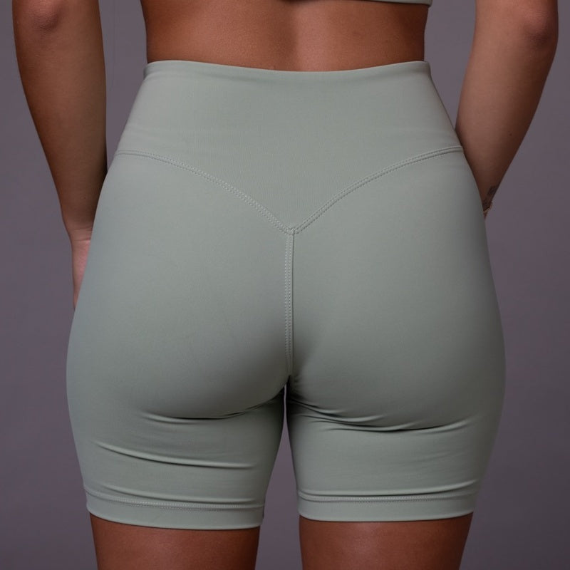 Motion Shorts in Willow, back view