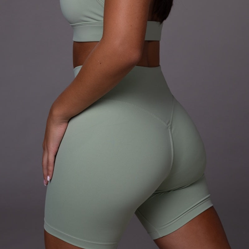 Motion Shorts in Willow, side view